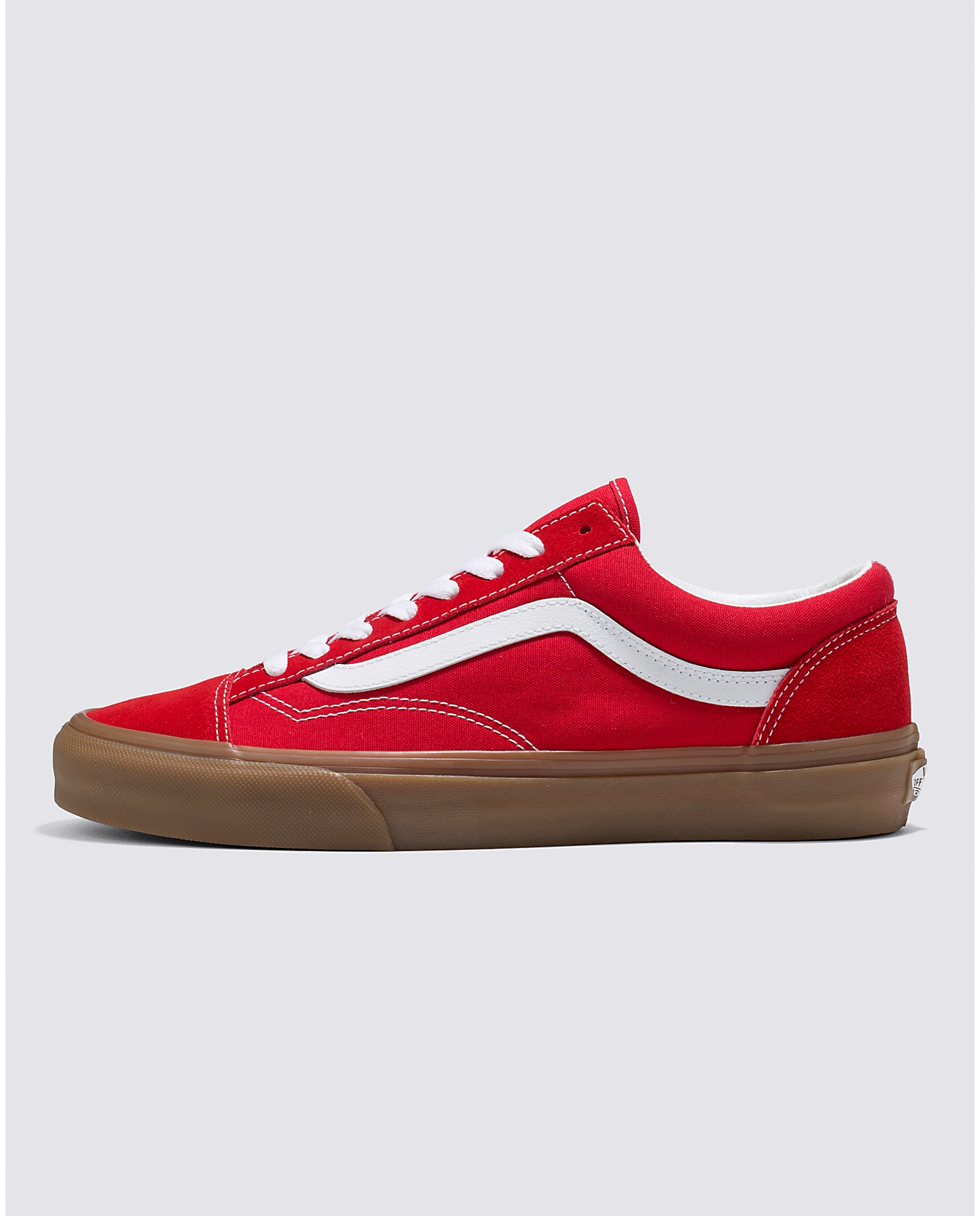 Vans sales plataforma rojas